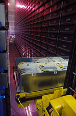 Príklad automatizovaného systému skladovania