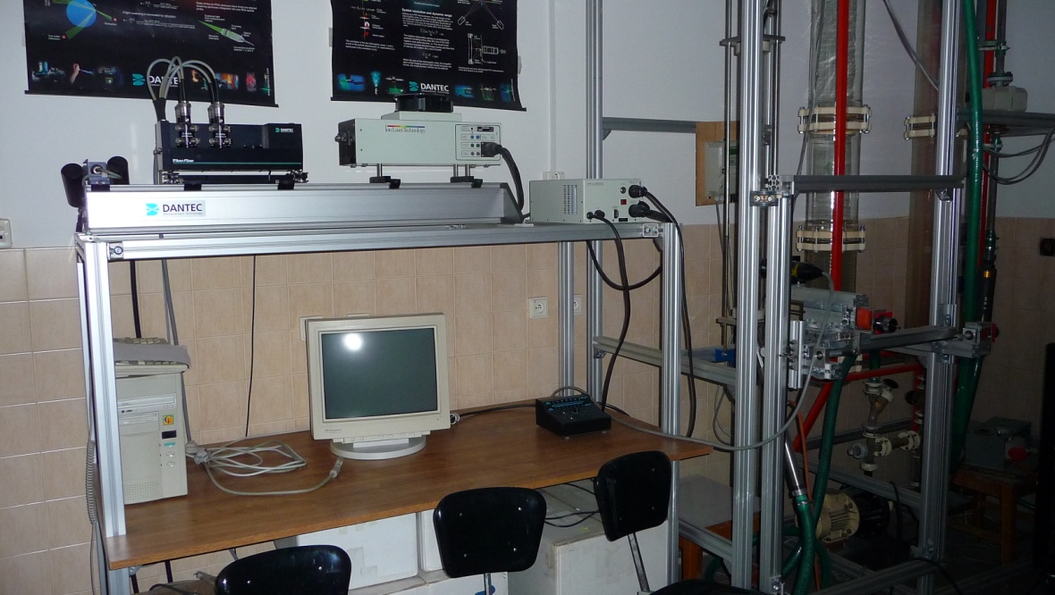 Laboratórium laser – dopplerovej anemometrie (LDA)