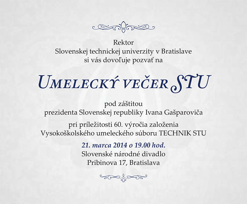 umelecky vecer stu 2014 pozvanka