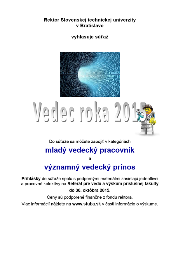 vedec roka 2015