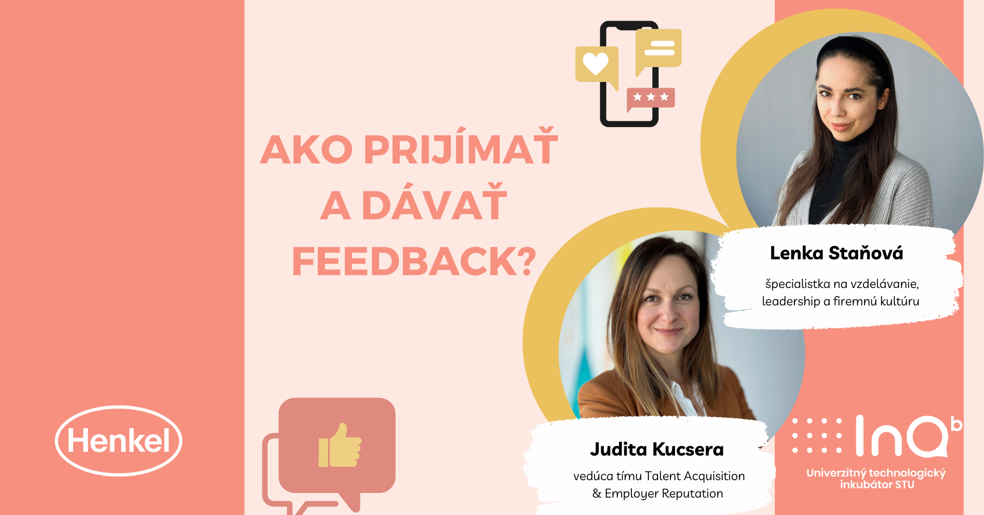 Ako prijímať a dávať feedback? (pozvánka na podujatie)