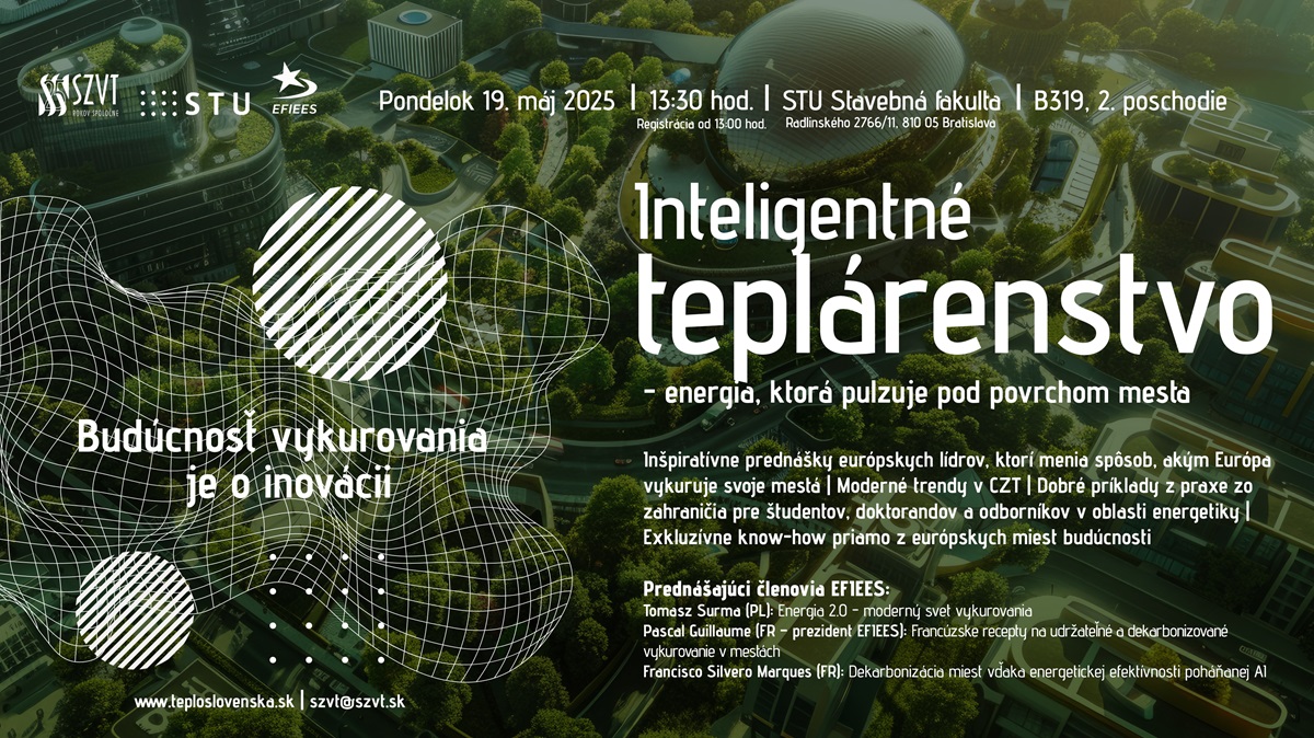 Odborné podujatie Inteligentné teplárenstvo