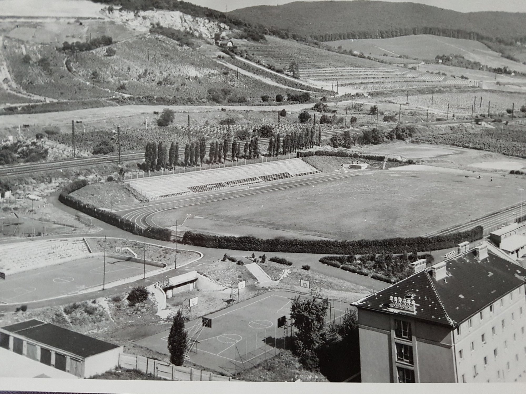 Centrum športu na Garde kedysi 