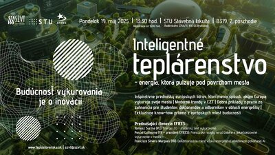 Odborné podujatie Inteligentné teplárenstvo