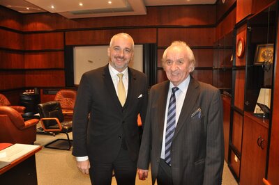 134. Rozhovory s vedou v Alumni klube STU sú za nami