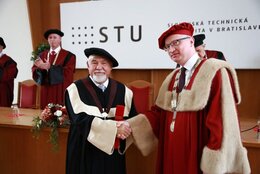 Imre J. Rudas awarded honorary degree 