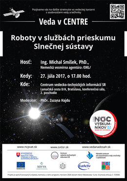 Vedecká kaviareň: Roboty v službách prieskumu slnečnej sústavy