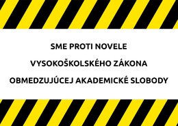 STU, UK, RVŠ a ŠRVŠ spustili petíciu, na 16. november sa chystá protest 