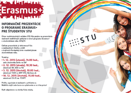 Prezentácia Erasmus+ mobilít na fakultách STU