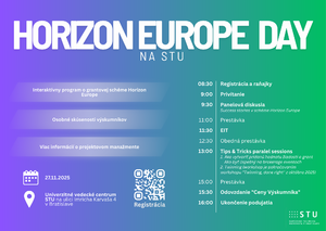 Horizon Europe Day pre zamestnancov STU