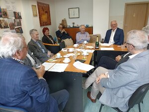 SR, DR, VV AK STU 15.5.2025, zľava Garaj J., Šipekiová G., Wagner J., Jelemenský K., Nečas V.