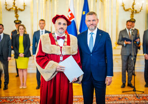 Prezident Pellegrini vymenoval profesora Strémyho za rektora STU