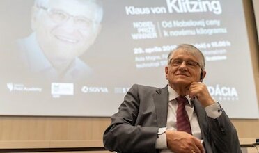 Lite at STU - Klaus von Klinzing na pôde STU