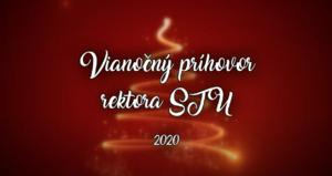 Vianočný príhovor rektora STU