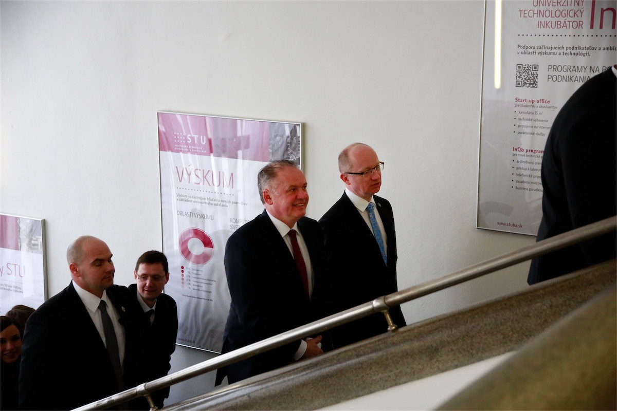 andrej kiska na stu
