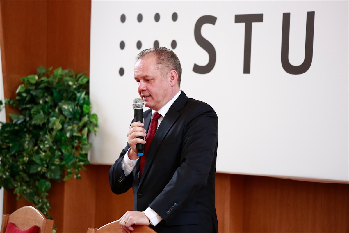 andrej kiska na stu