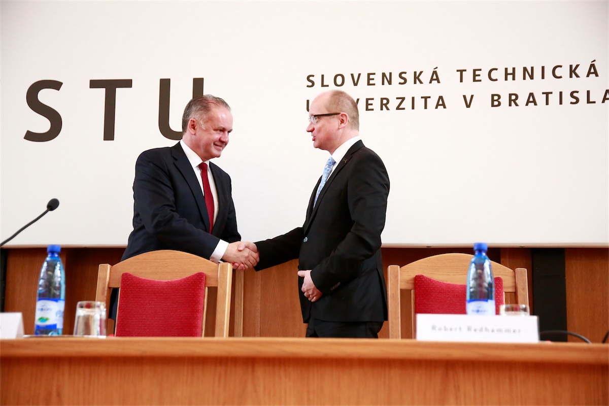 andrej kiska na stu