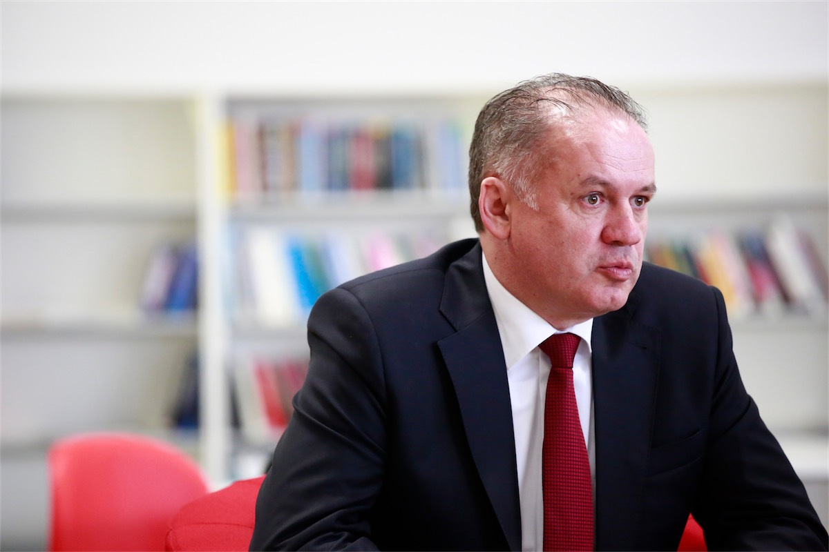 andrej kiska na stu