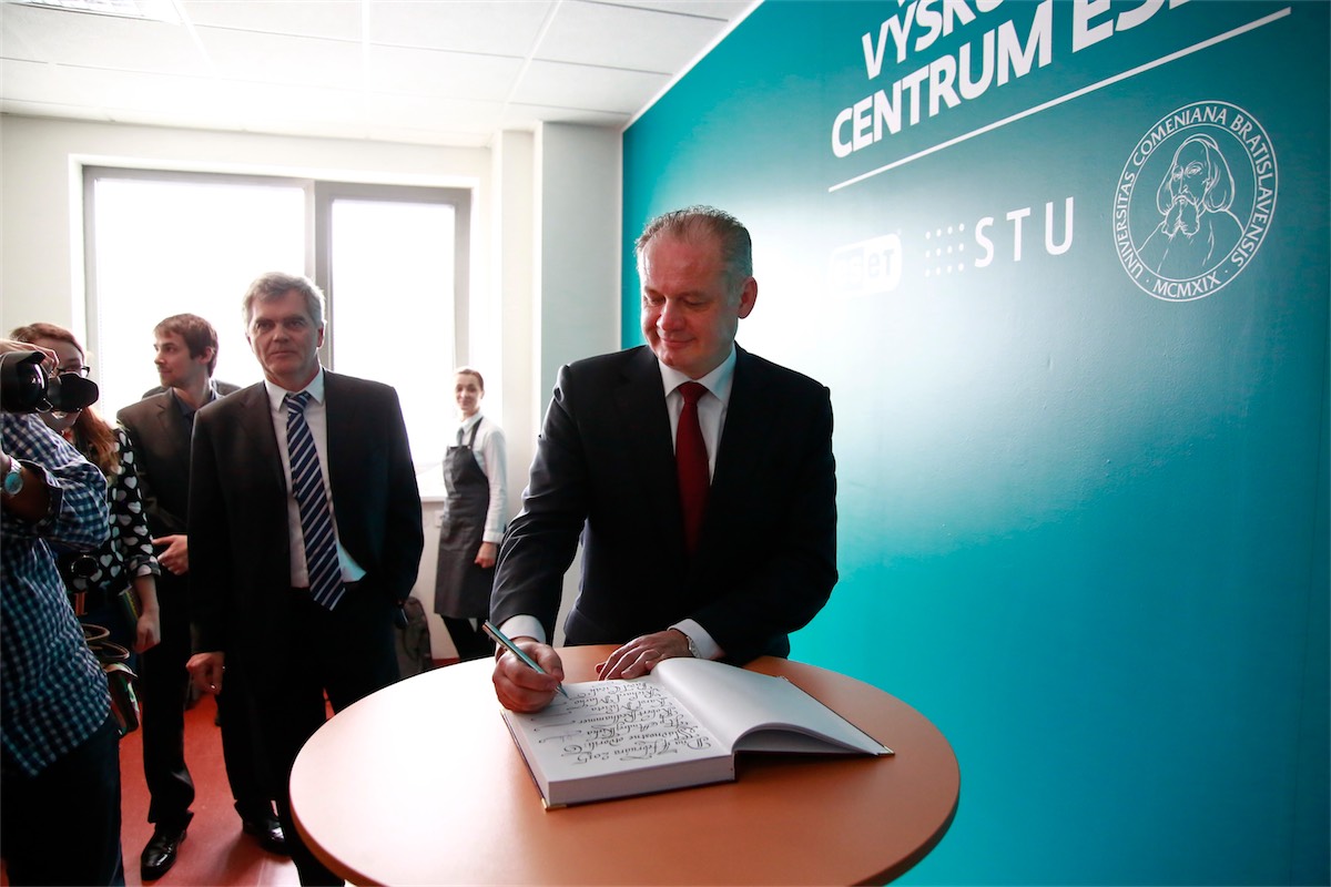 andrej kiska na stu