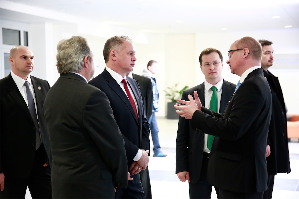 andrej kiska na stu