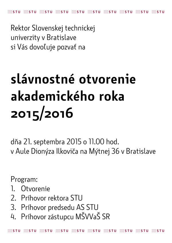 otvorenie roka 2016