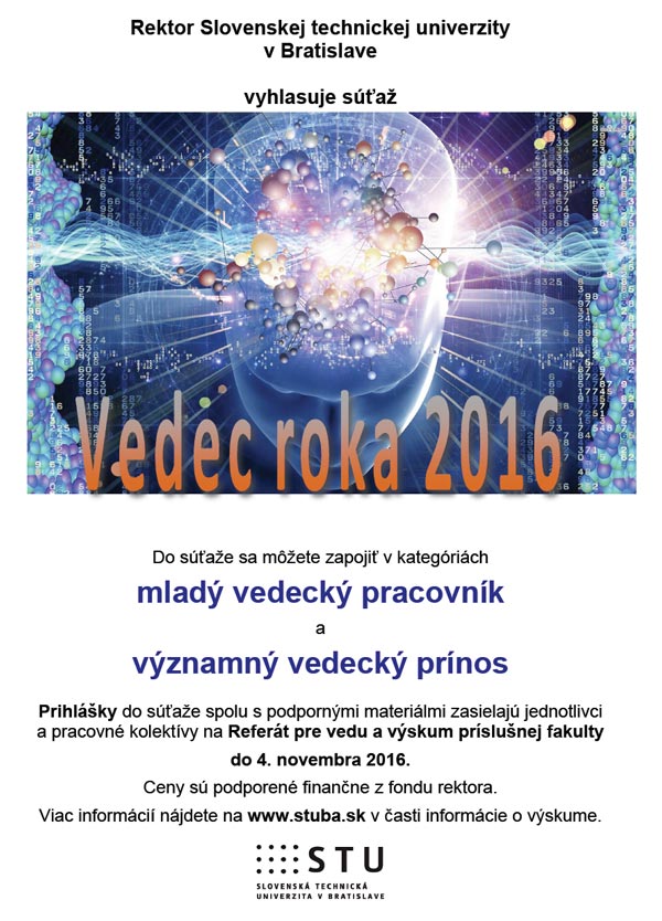 vedec roka 2016