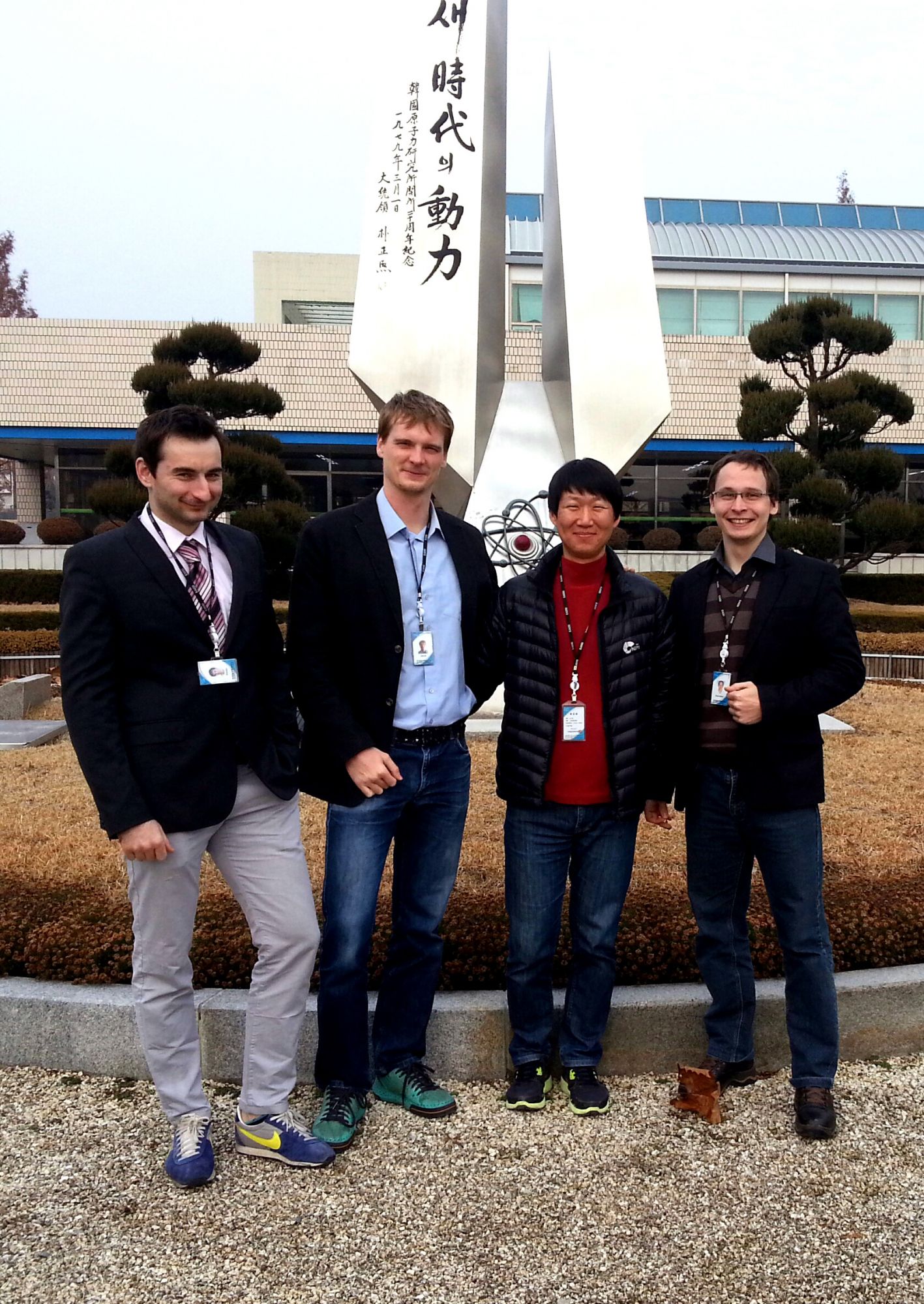 Doktorandi v Kórejskom inštitúte pre výskum jadrovej energie 
