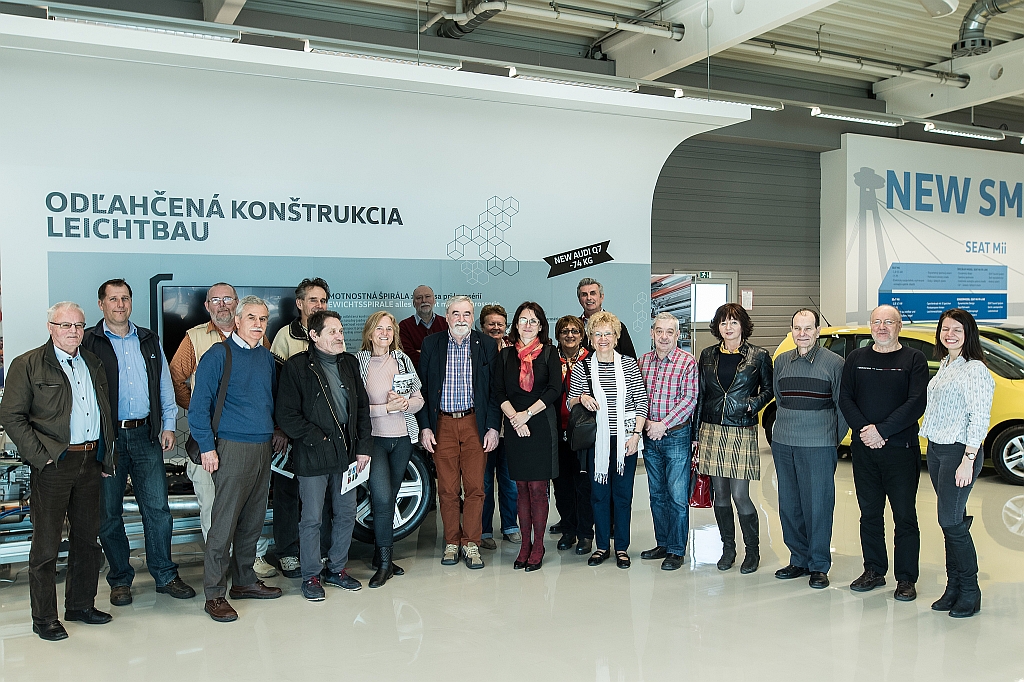 Exkurzia UTV vo VW Bratislava