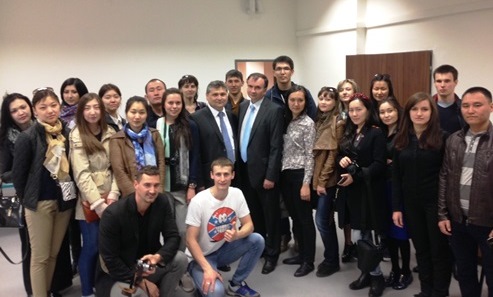 Študenti z Kazachstanu