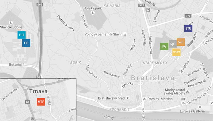 Maps - Slovak University of Technology in Bratislava